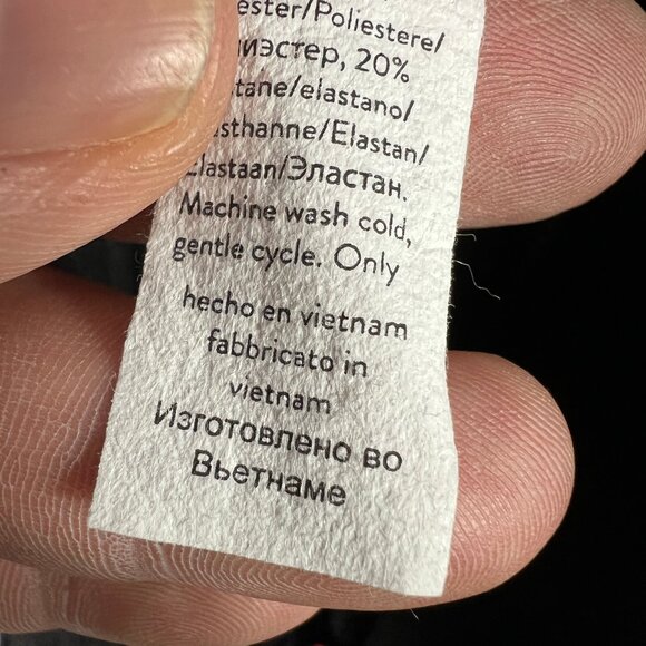 Spanx Super Smooth Pants Women's 27x26* Ponte Flare Crop Front Seam Black Tag M - Picture 8 of 16